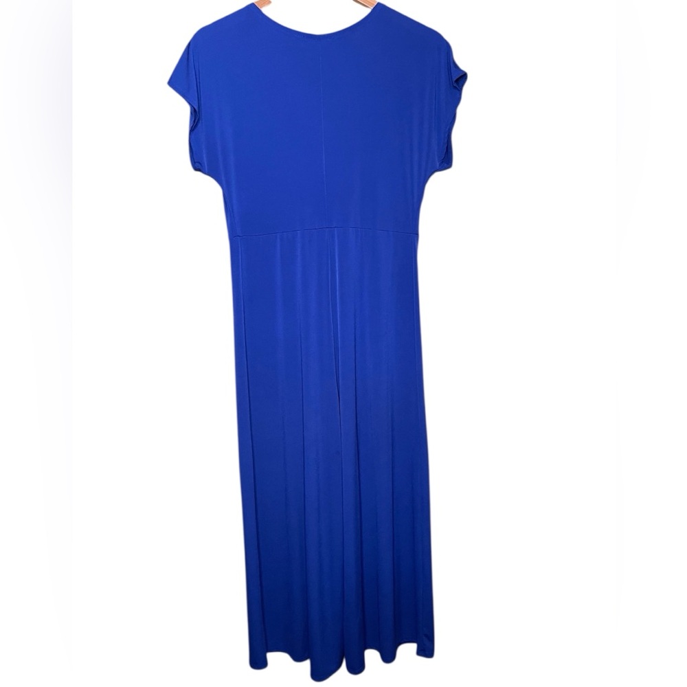 Bella Flore Blue Wide Leg Jumpsuit Women’s size Large - Picture 3 of 11